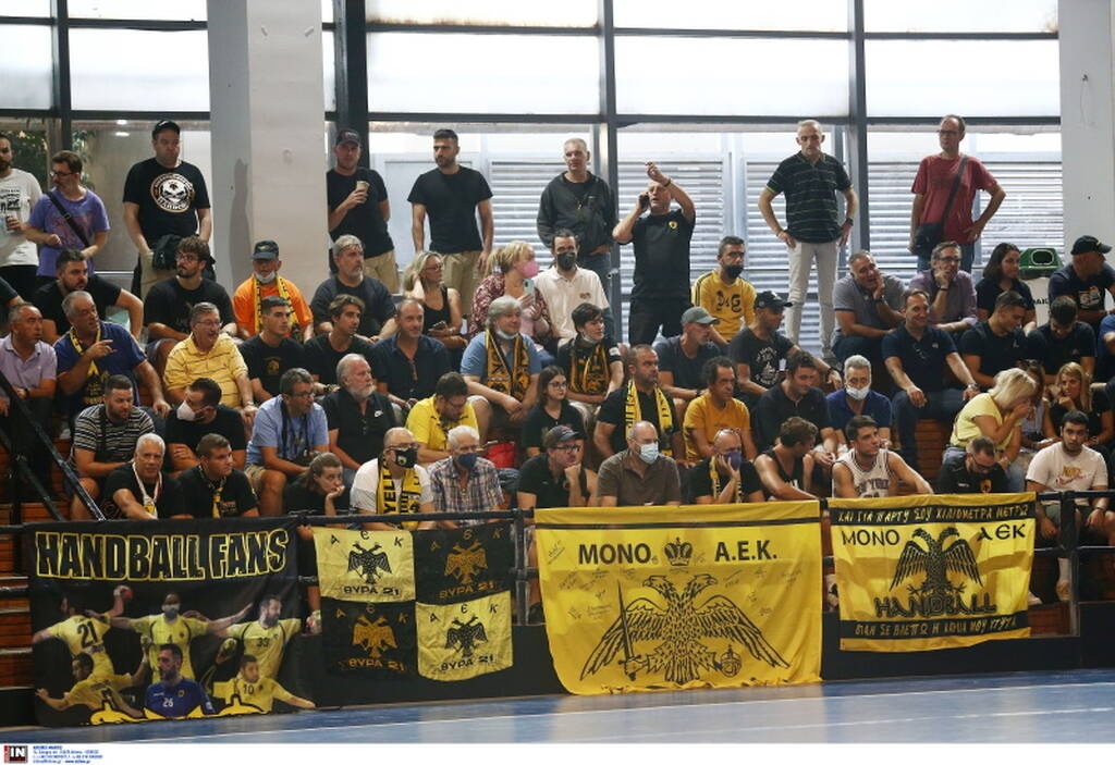 AEK-Ολυμπιακός: Γι' αυτό ξεκίνησε με 20 λεπτά καθυστέρηση το ντέρμπι του χάντμπολ