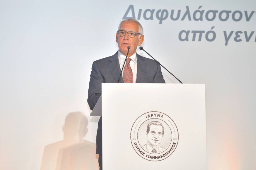 O κ. Διονύσης Φιλιώτης, Πρόεδρος και Διευθύνων Σύμβουλος της ΦΑΡΜΑΣΕΒ - ΛΙΛΛΥ και φίλος του αείμνηστου κ. Παύλου Γιαννακόπουλου