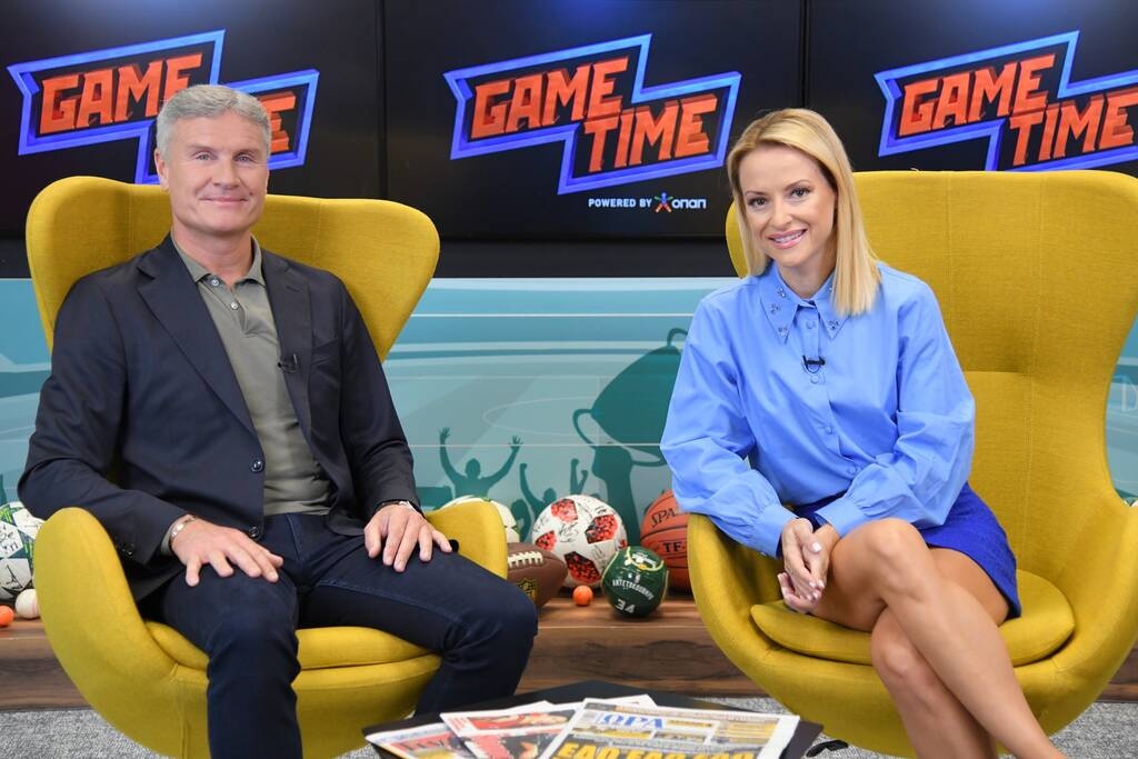 Ο Ντέιβιντ Κούλθαρντ στο ΟΠΑΠ Game Time (photos+video)