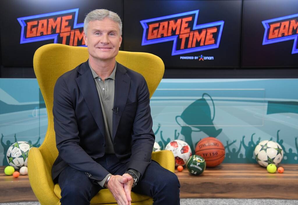 Ο Ντέιβιντ Κούλθαρντ στο ΟΠΑΠ Game Time (photos+video)