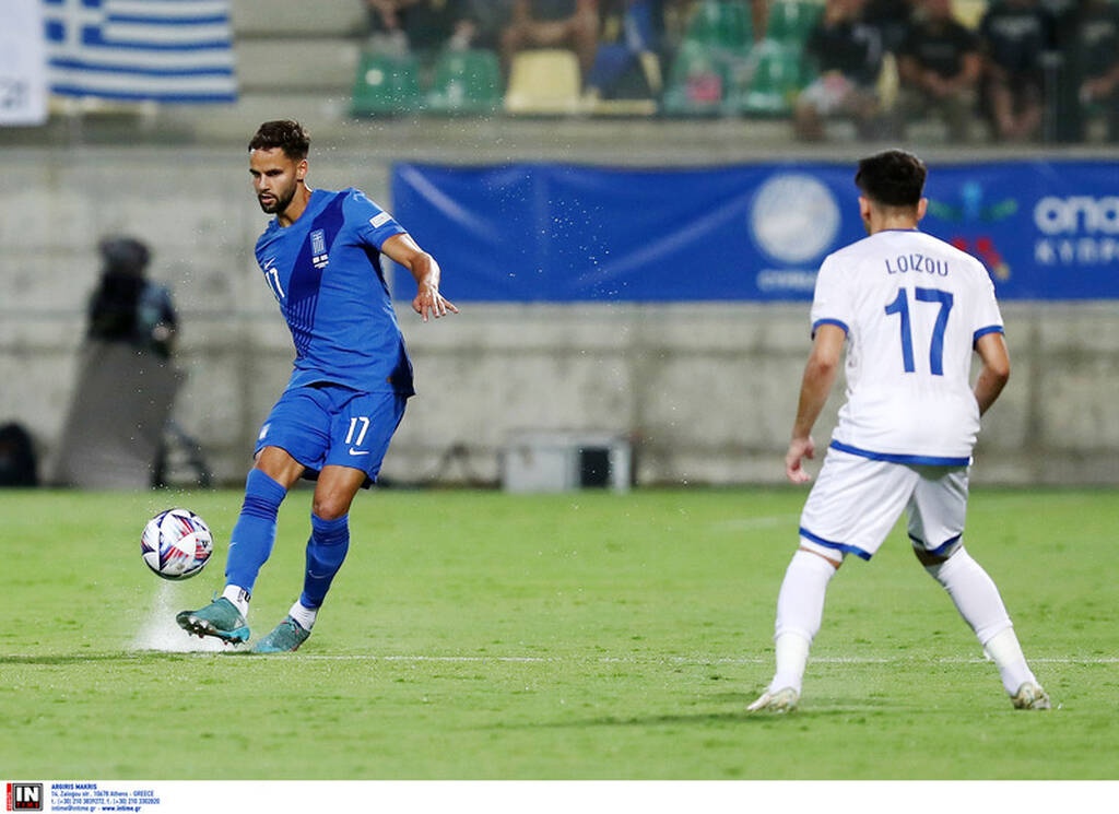 Κύπρος-Ελλάδα Nations League 24/9/2022