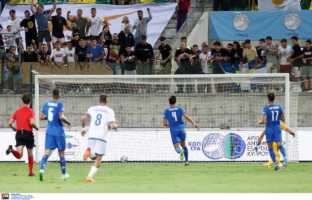 Κύπρος-Ελλάδα Nations League 24/9/2022
