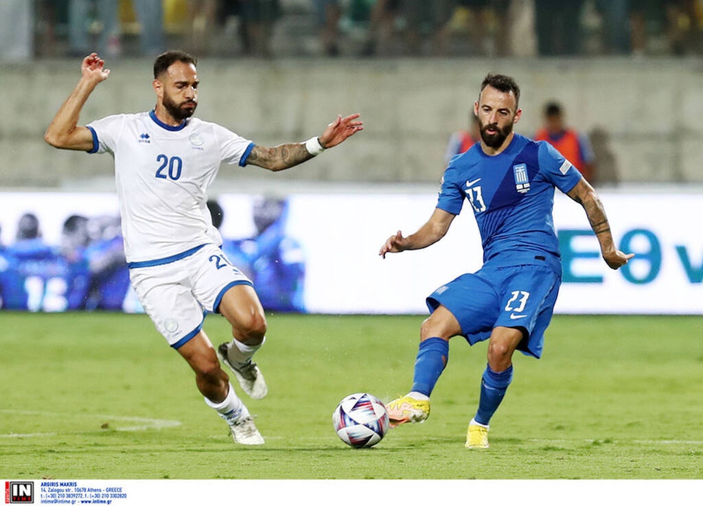 Κύπρος-Ελλάδα Nations League 24/9/2022