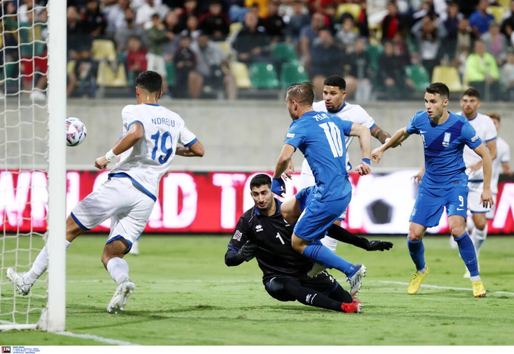 Κύπρος-Ελλάδα Nations League 24/9/2022