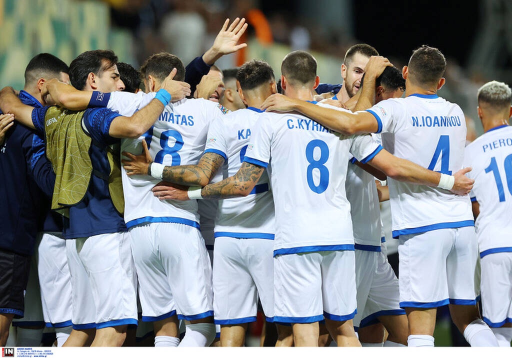 Κύπρος-Ελλάδα Nations League 24/9/2022