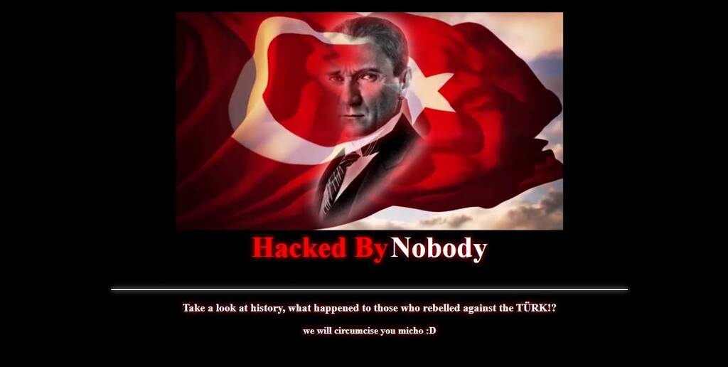 Προμηθέας: Χάκαραν την ιστοσελίδα του – Μήνυμα με φωτογραφία Κεμάλ και τουρκική σημαία