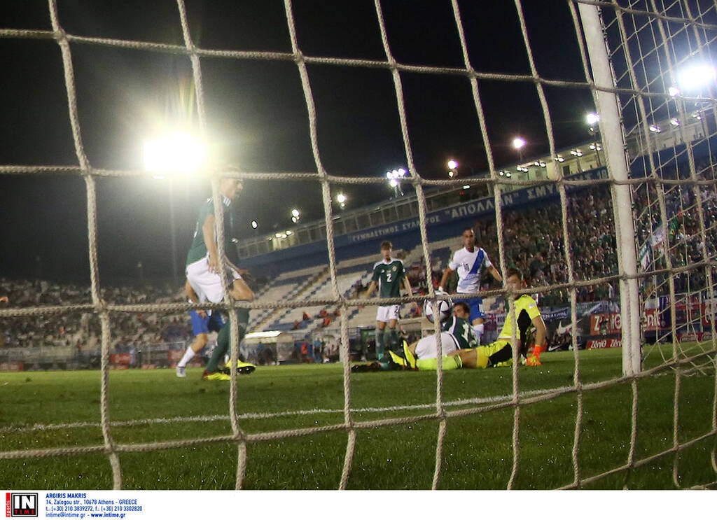 Ελλάδα-Βόρεια Ιρλανδία 3-1: Φινάλε με τριάρα, πρωτιά και άνοδο (photos+video)