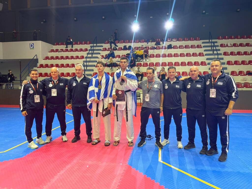 Ταεκβοντό: Γαλανόλευκη η κορυφή της Ευρώπης  - Πρώτος ο Θολιώτης, δεύτερος ο Παπαδόπουλος