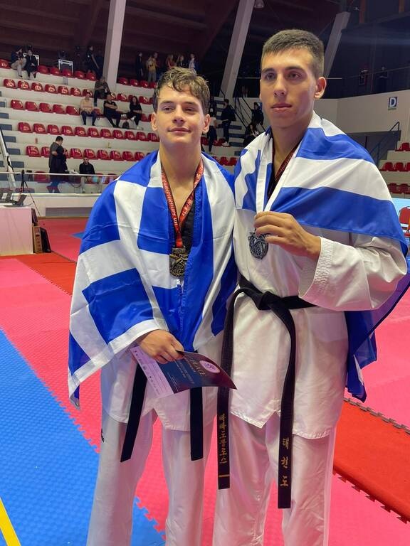 Ταεκβοντό: Γαλανόλευκη η κορυφή της Ευρώπης  - Πρώτος ο Θολιώτης, δεύτερος ο Παπαδόπουλος