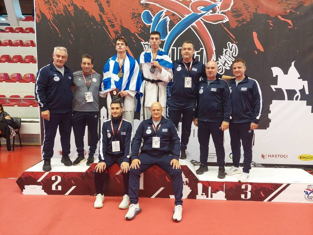 Ταεκβοντό: Γαλανόλευκη η κορυφή της Ευρώπης  - Πρώτος ο Θολιώτης, δεύτερος ο Παπαδόπουλος