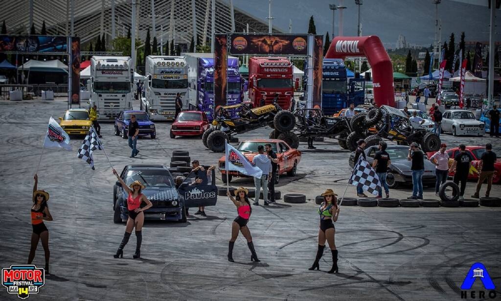 Θέαμα που θα… ανάβει «φωτιές» στο 20ό Motor Festival Gold Edition του ΟΑΚΑ!