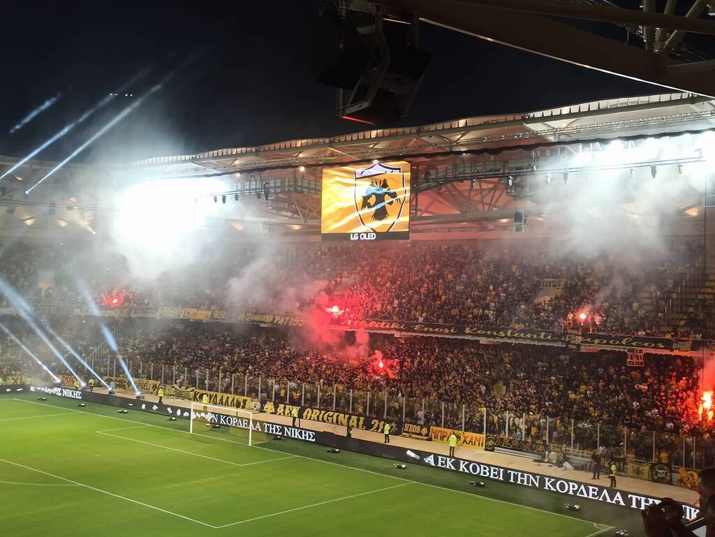 ΑΕΚ: Πανικός στην ΟPAP Arena - Απίστευτη ατμόσφαιρα στις εξέδρες (photos+video)