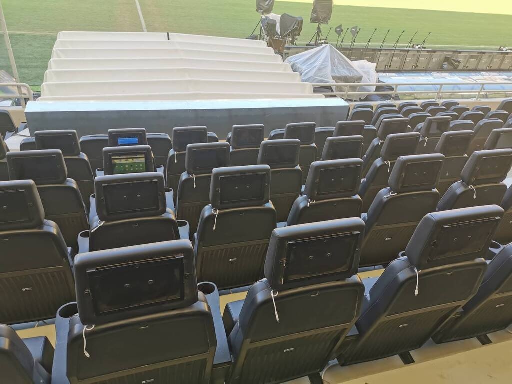 ΑΕΚ: Θέσεις με tablet στα VVIP στην «OPAP Arena» (photos)