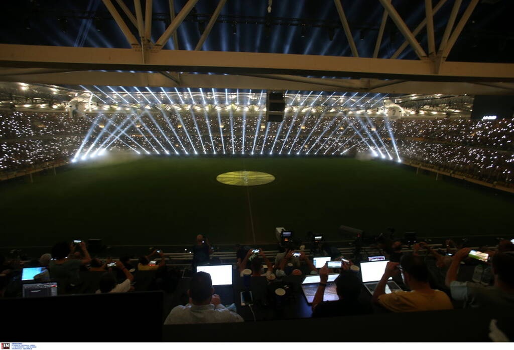 Τα εγκαίνια της ΟPAP ARENA