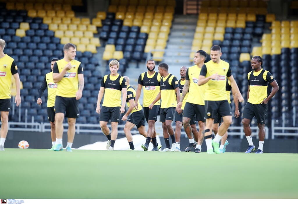 AEK: Με Μελισσανίδη και κόσμο η πρώτη προπόνηση στην OPAP Arena (photos)
