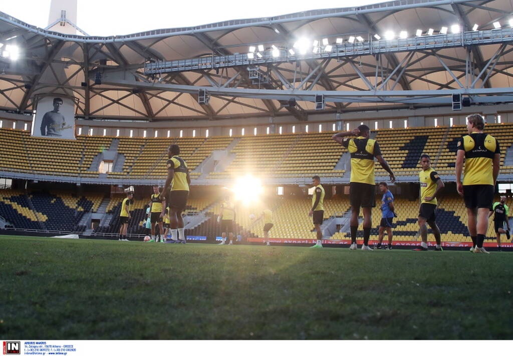 AEK: Με Μελισσανίδη και κόσμο η πρώτη προπόνηση στην OPAP Arena (photos)