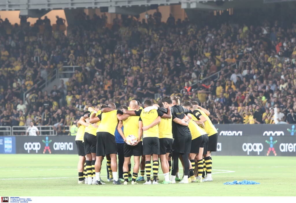 ΑΕΚ-Ιωνικός: Έγινε η νύχτα μέρα στην OPAP Arena - Συγκλονιστικό πανό, μαγική ατμόσφαιρα (photos)