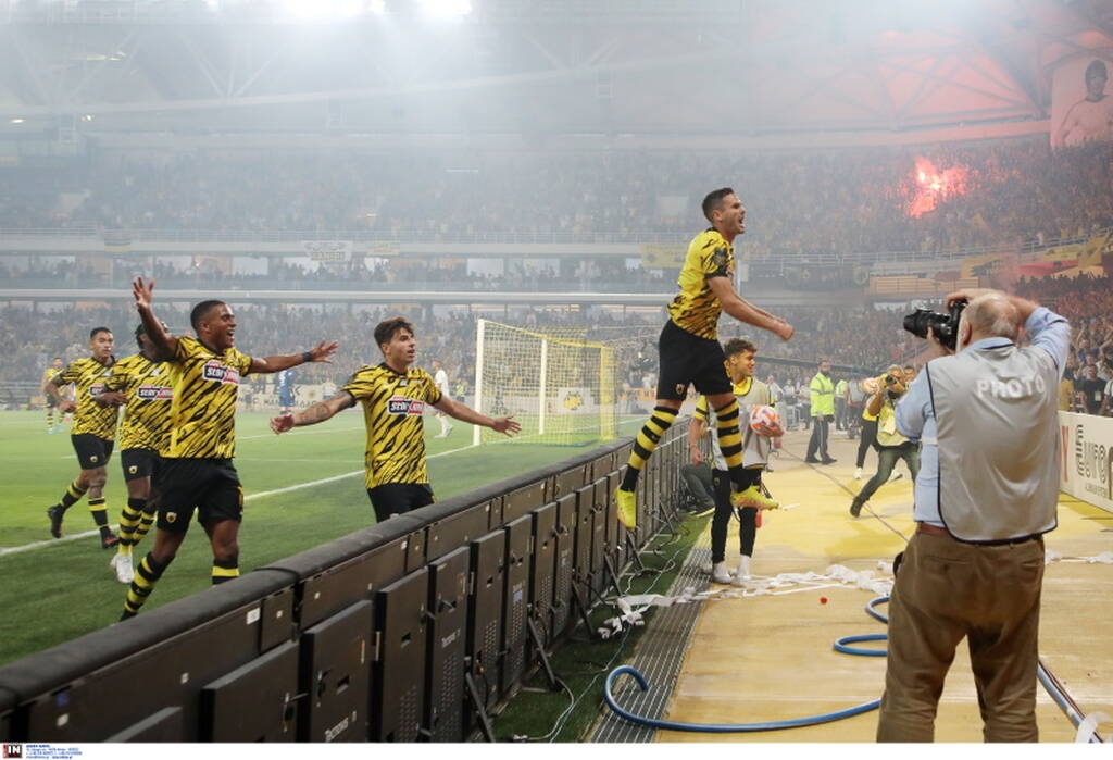 AEK-Iωνικός: «Έκρηξη» με Γκατσίνοβιτς - Το πρώτο ιστορικό γκολ στην OPAP Arena