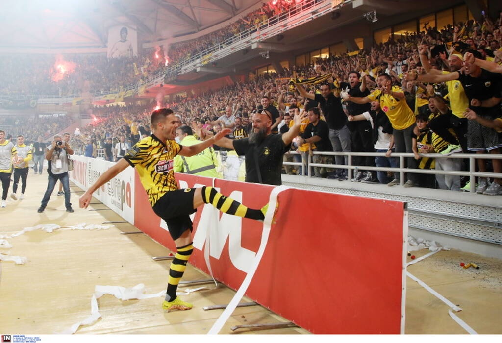 AEK-Iωνικός: «Έκρηξη» με Γκατσίνοβιτς - Το πρώτο ιστορικό γκολ στην OPAP Arena