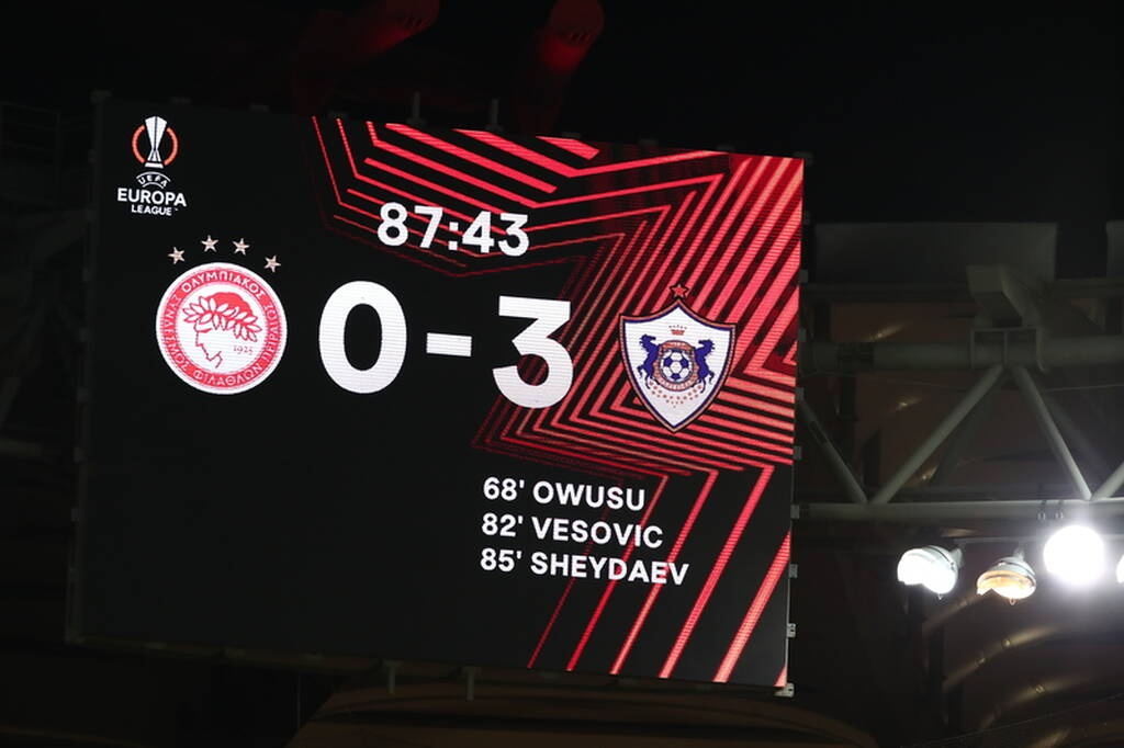 Ολυμπιακός-Καραμπάχ Europa League 6/10/2022
