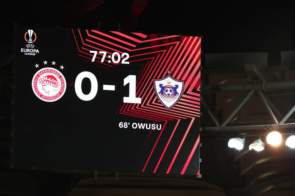 Ολυμπιακός-Καραμπάχ Europa League 6/10/2022