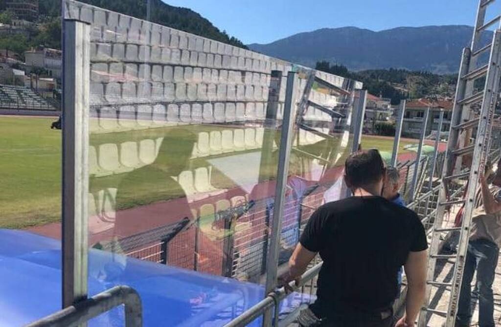 Λεβαδειακός: Ομορφαίνει το γήπεδό του (photos)