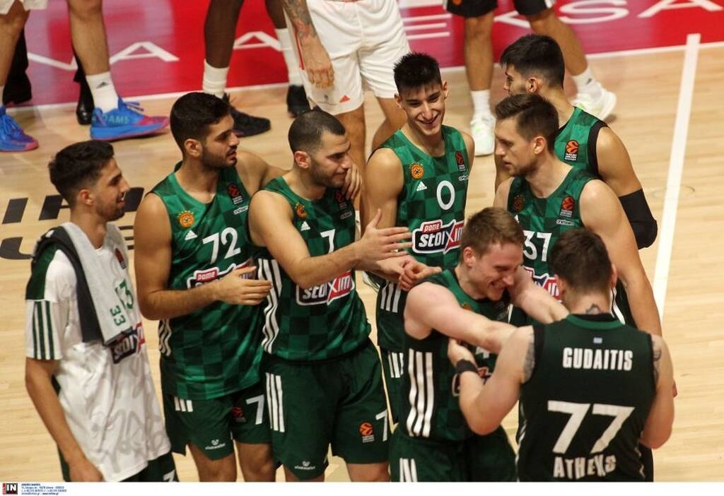 Ερυθρός Αστέρας-Παναθηναϊκός: Οι πανηγυρισμοί στη Χάλα Πιονίρ και ο ηγέτης Γκριγκόνις (video+photos)