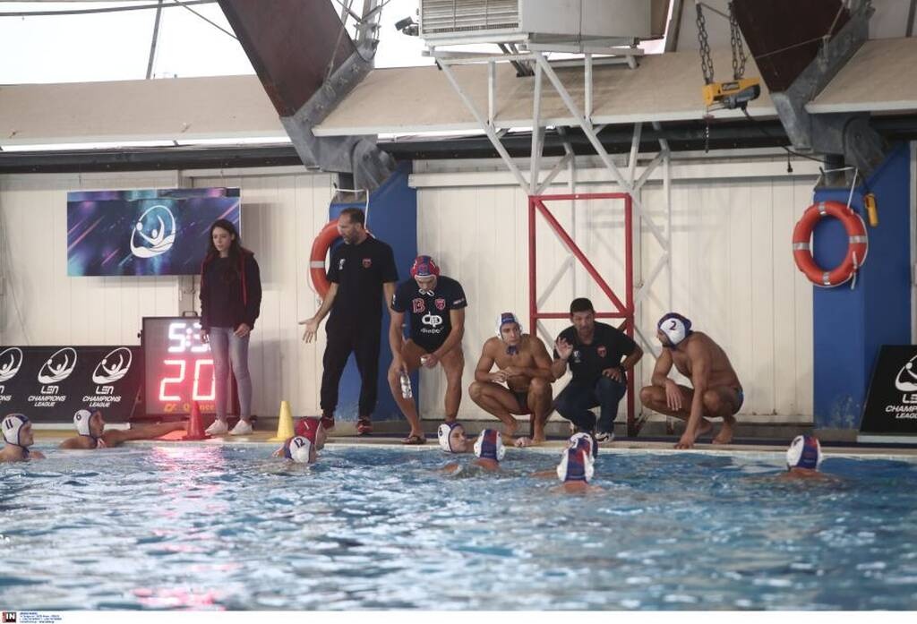 Champions League Πόλο: Πρόκριση παρά την ήττα του Πανιωνίου στο ντέρμπι κορυφής με Μπρέσια