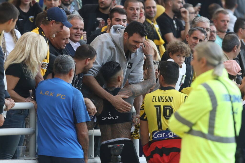 ΑΕΚ-Ατρόμητος 1-0: Tα βρήκε σκούρα, την λύτρωσε με πέναλτι στο 94' ο Άμραμπατ (videos)