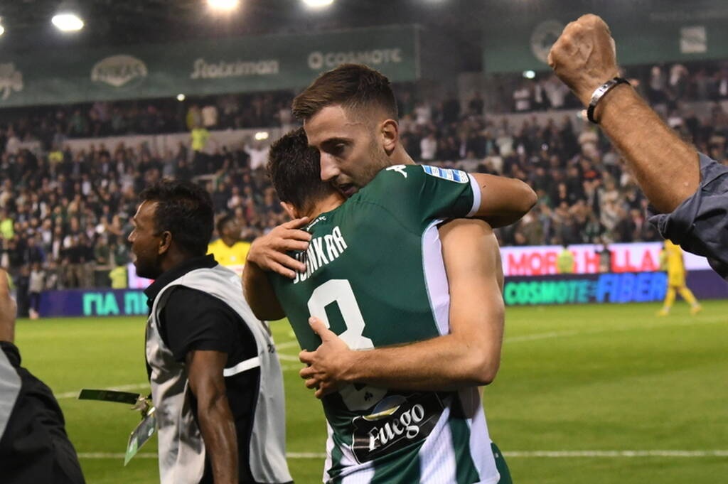 Παναθηναϊκός-Άρης: Τρελά πανηγύρια παικτών και οπαδών