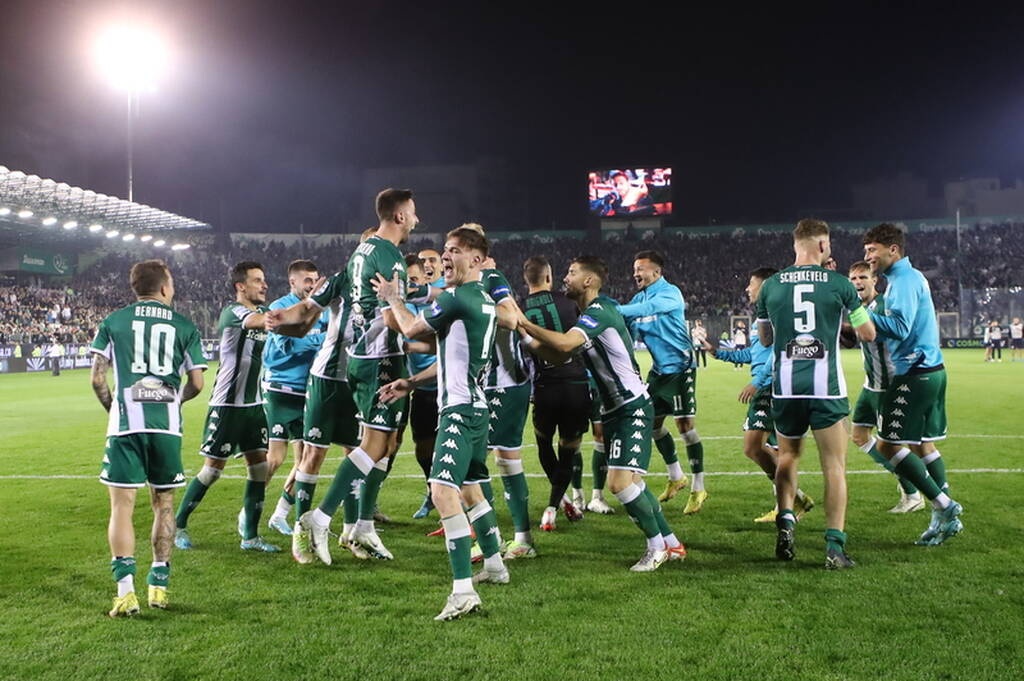 Παναθηναϊκός-Άρης: Τρελά πανηγύρια παικτών και οπαδών