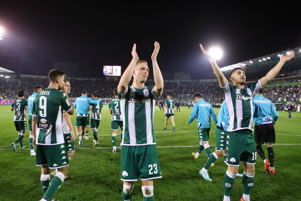 Παναθηναϊκός-Άρης: Τρελά πανηγύρια παικτών και οπαδών