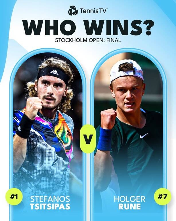 Stockholm Open: Φορτσάτος για τον 10ο τίτλο του ο Τσιτσιπάς–Ώρα και κανάλι του τελικού με τον Ρούνε