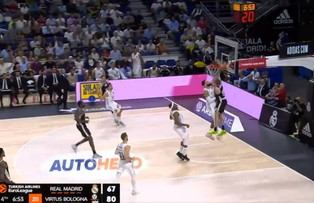 Euroleague: Παραδέχθηκε πως για 7 λεπτά Ρεάλ και Βίρτους έπαιζαν με λάθος σκορ (video)