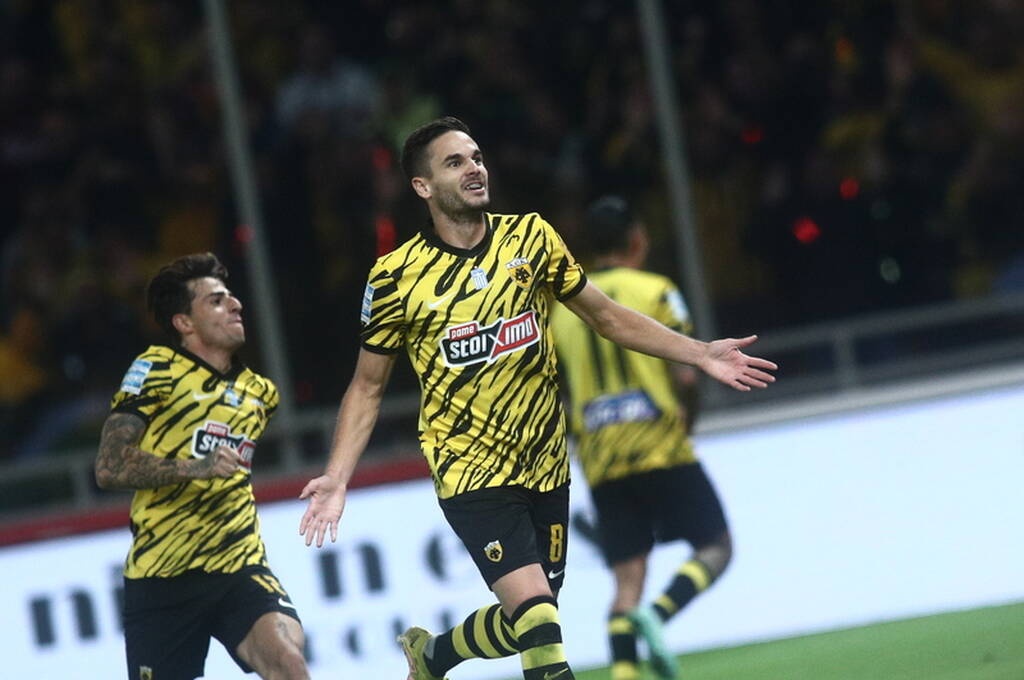 ΑΕΚ-ΠΑΟΚ: Νέα μαγική ασίστ ο Ελίασον, 2-0 ο Γκατσίνοβιτς κι έκρηξη στην «OPAP Arena» (video+photos)
