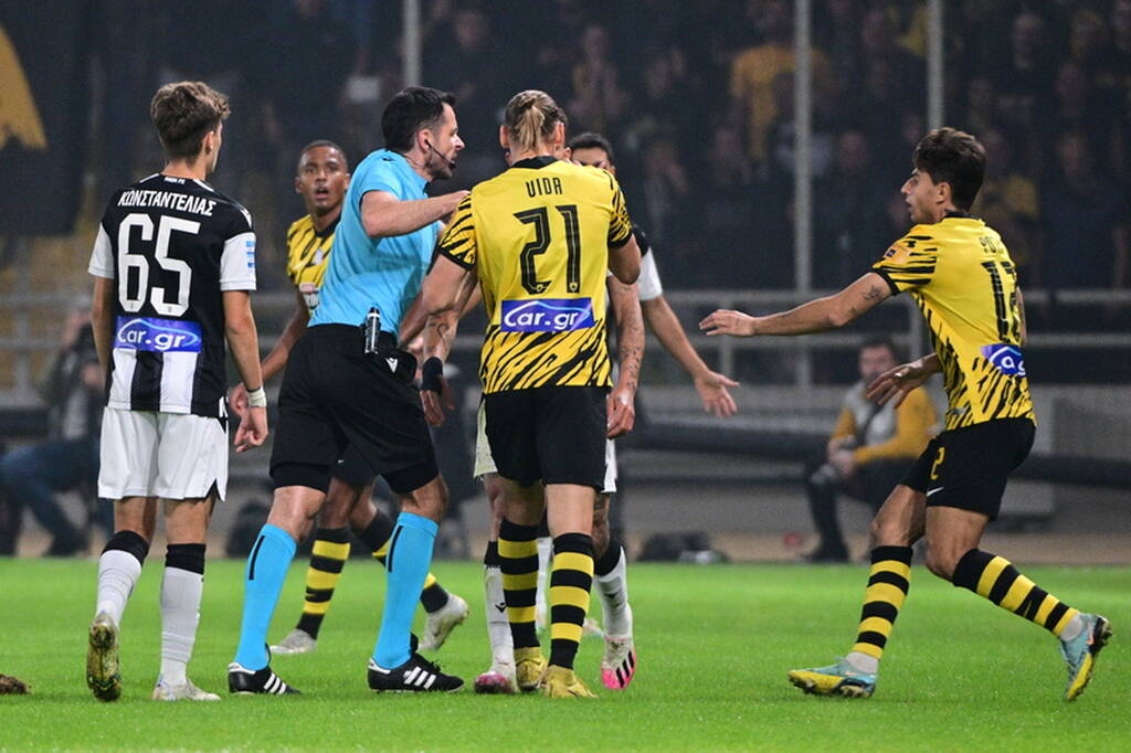 ΑΕΚ-ΠΑΟΚ Super League 10η αγωνιστική 30/10/22