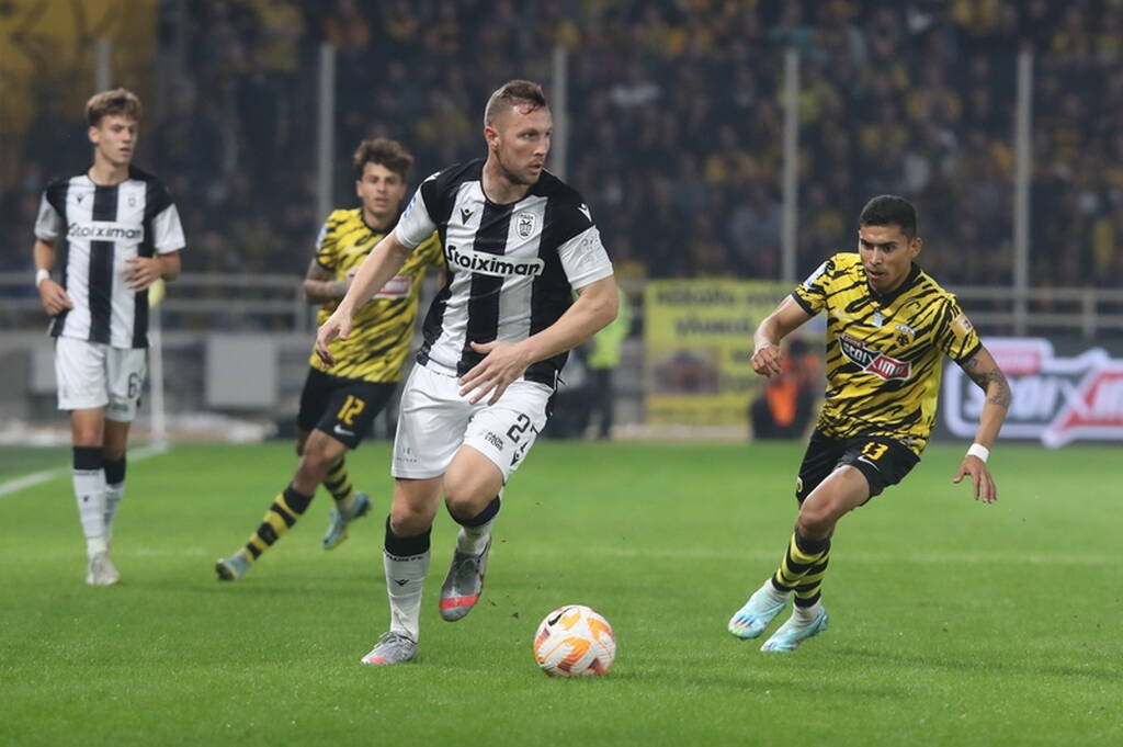 ΑΕΚ-ΠΑΟΚ Super League 10η αγωνιστική 30/10/22