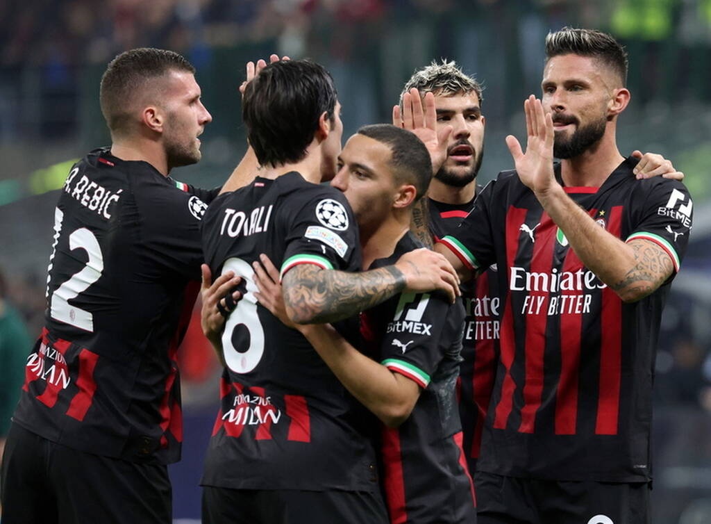 Champions League: Πρόκριση με 4άρα η Μίλαν, πρώτη η Μπενφίκα με 6άρα, άφησε 2η την Παρί! (vids)