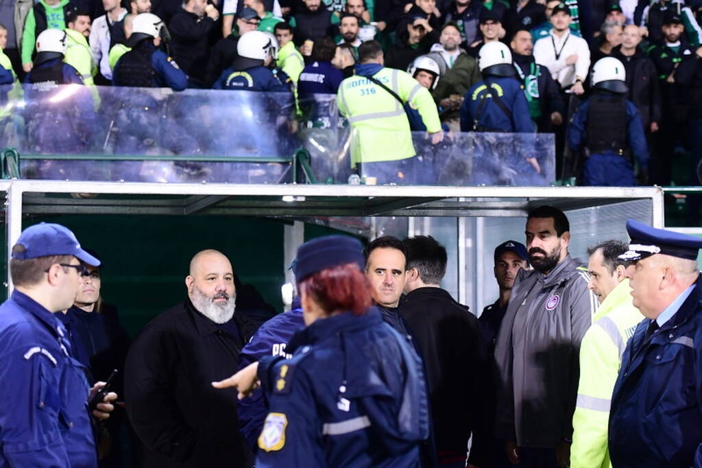 Παναθηναϊκός-Ολυμπιακός: Αποδοκιμασίες στους «ερυθρόλευκους» - Ισχυρή αστυνομική δύναμη στη Λεωφόρο