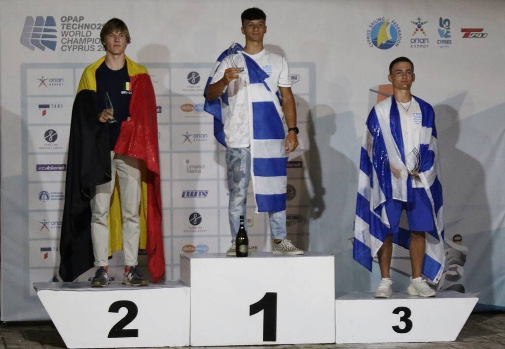 Ιστιοπλοΐα: Τρία μετάλλια η Ελλάδα στο Παγκόσμιο πρωτάθλημα TECHNO της Λεμεσού (photos)