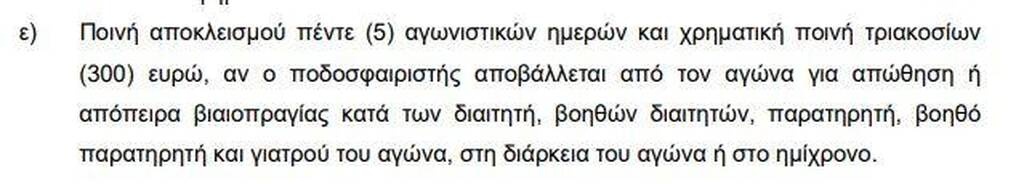 Παναθηναϊκός - Ολυμπιακός: Το σπρώξιμο του Βρουσάι στον διαιτητή του ντέρμπι (video)