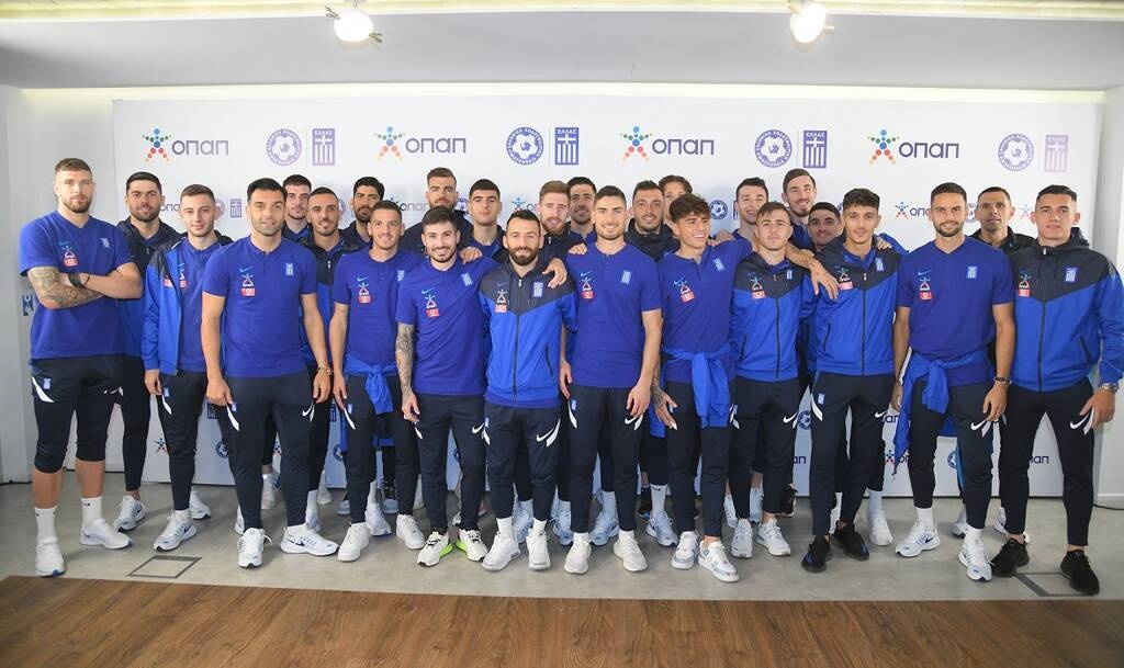 Οι παίκτες της Εθνικής Ομάδας Ποδοσφαίρου