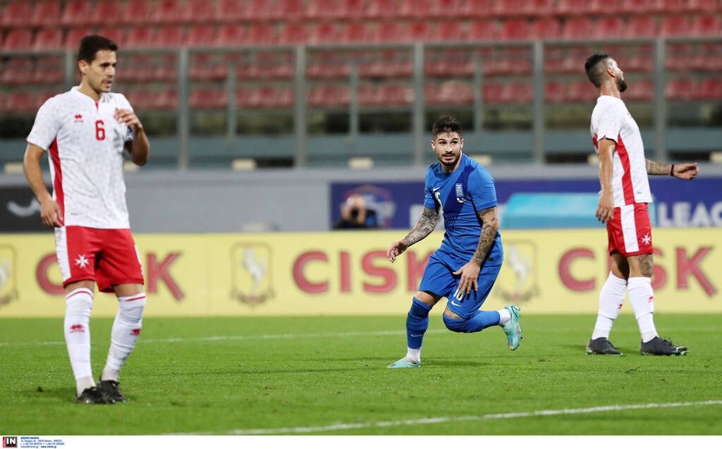 Μάλτα-Ελλάδα 2-2: Έσωσε την παρτίδα με Φούντα (photos+video)