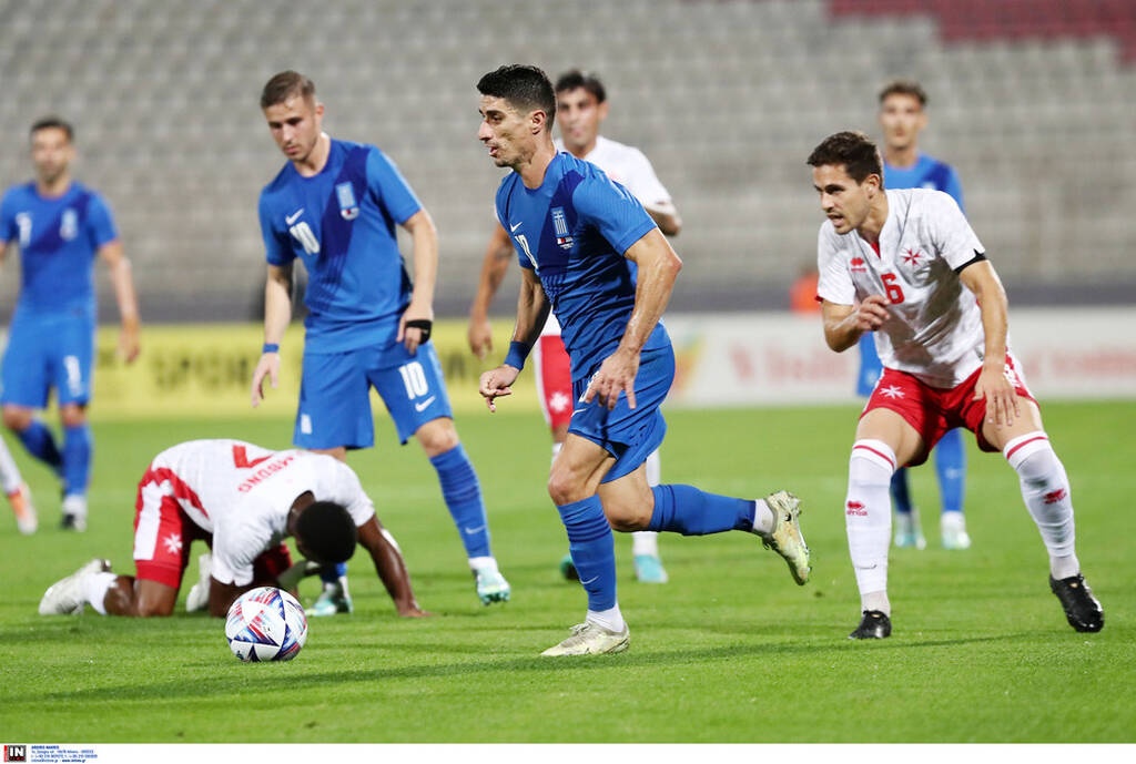 Μάλτα-Ελλάδα 2-2: Έσωσε την παρτίδα με Φούντα (photos+video)