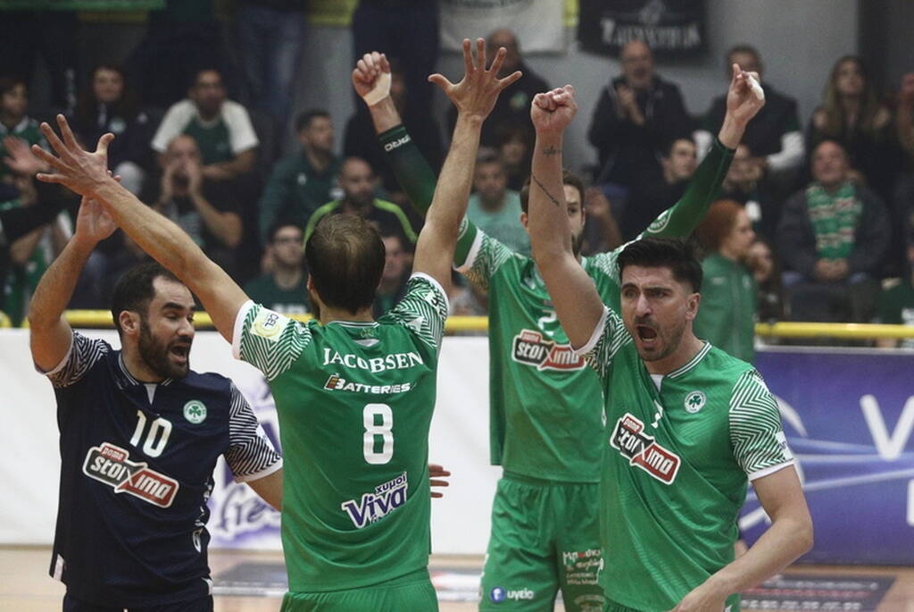 Volley League ανδρών: «Μαχητική ψυχή» ο Παναθηναϊκός - Τεράστια ανατροπή κόντρα στον Ολυμπιακό