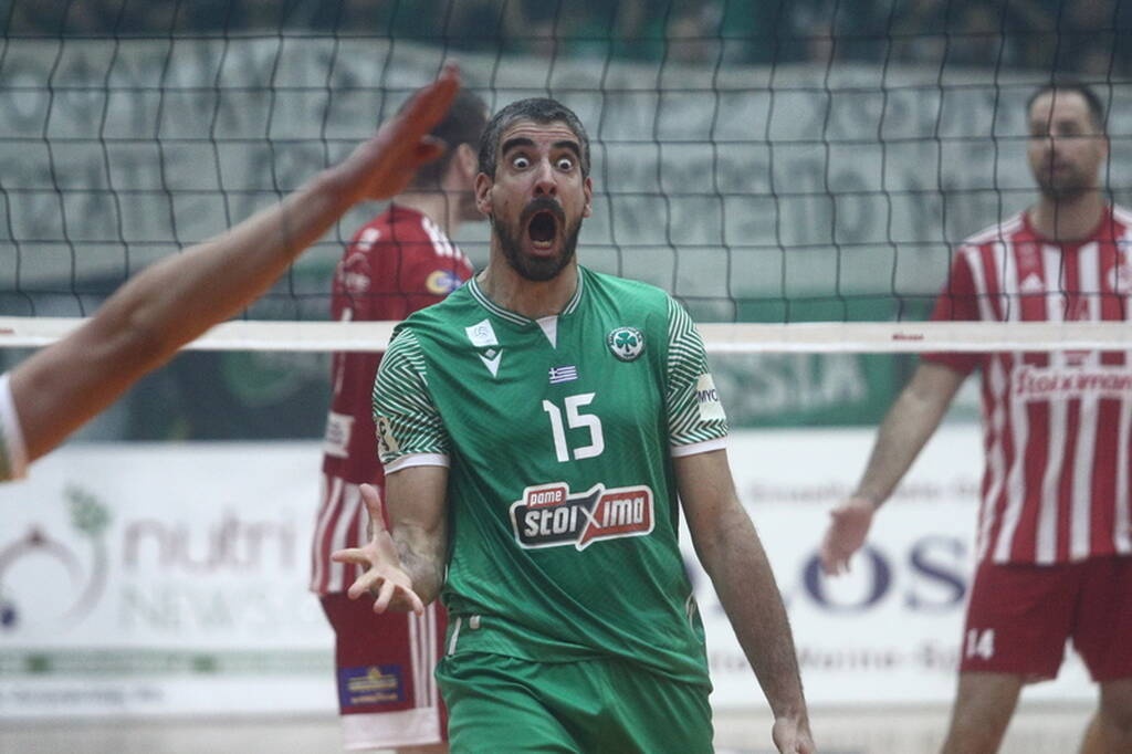 Volley League ανδρών: «Μαχητική ψυχή» ο Παναθηναϊκός - Τεράστια ανατροπή κόντρα στον Ολυμπιακό