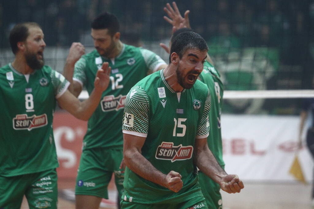 Volley League ανδρών: «Μαχητική ψυχή» ο Παναθηναϊκός - Τεράστια ανατροπή κόντρα στον Ολυμπιακό