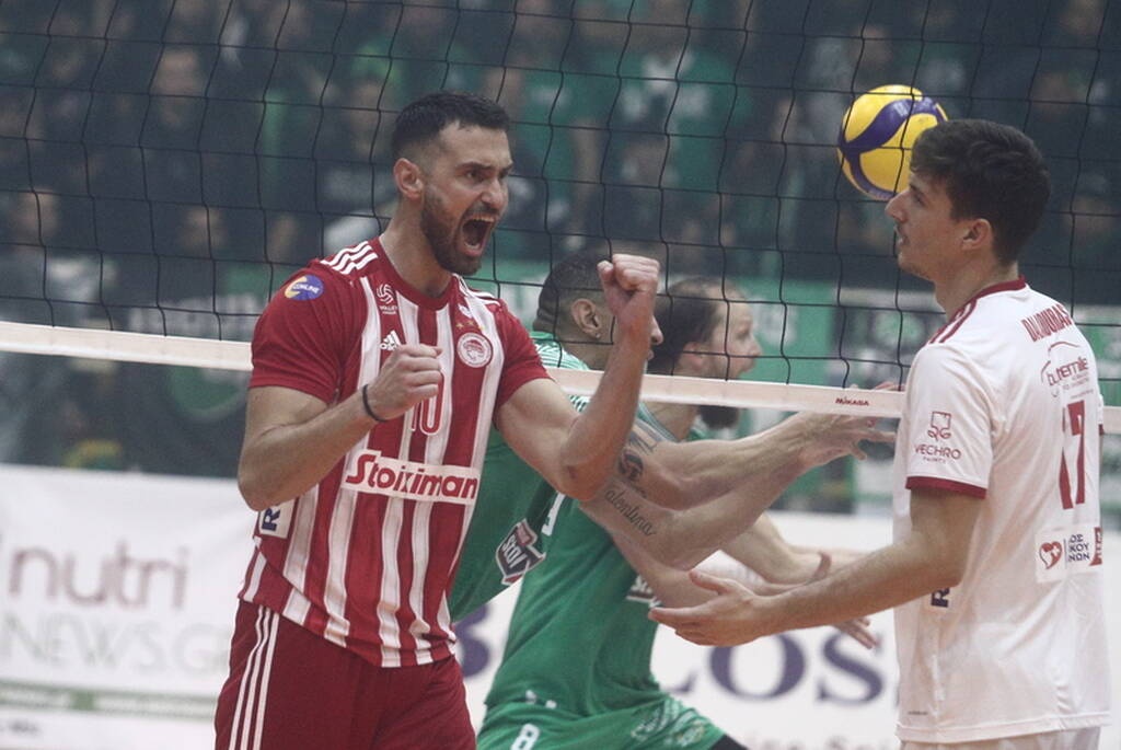 Volley League ανδρών: «Μαχητική ψυχή» ο Παναθηναϊκός - Τεράστια ανατροπή κόντρα στον Ολυμπιακό