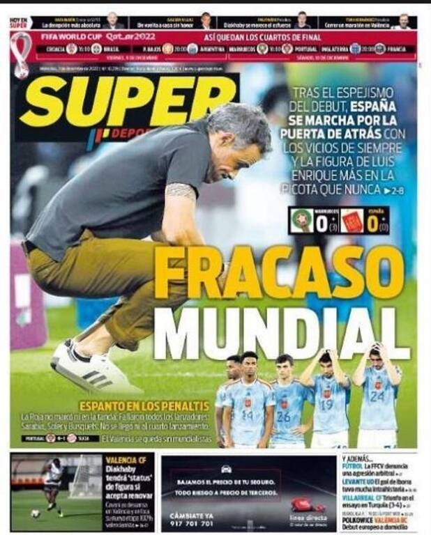 Superdeporte: «Παγκόσμια αποτυχία»