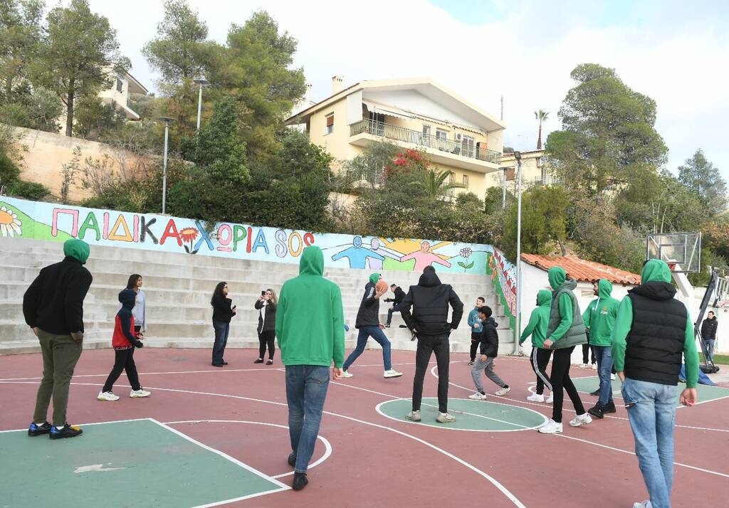 Παναθηναϊκός: Η ΚΑΕ δίπλα στα Παιδικά Χωριά SOS